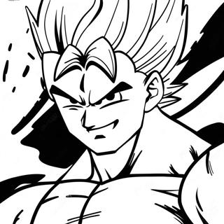 Pagina Para Colorir Do Vegito Em Forma De Super Saiyajin 17786-14915