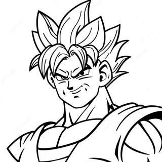 Vegito Páginas para Colorir