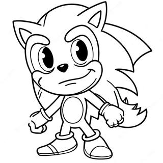 Pagina Para Colorir Do Sonic O Werehog 17865-14974