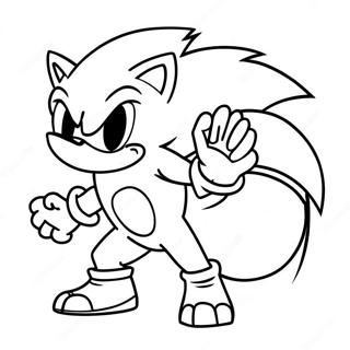 Pagina Para Colorir Do Sonic O Werehog 17865-14975