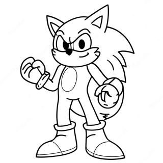 Pagina Para Colorir Do Sonic O Werehog 17865-14976