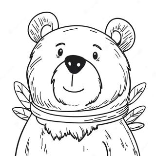 Pagina Para Colorir Hey Bear 17985-15071