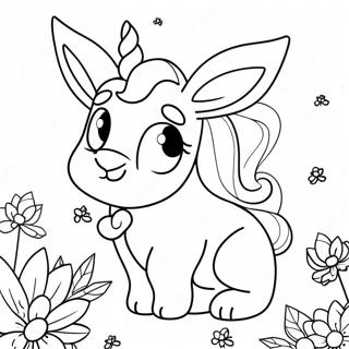 Pagina Para Colorir Coelho Unicornio 18005-15088