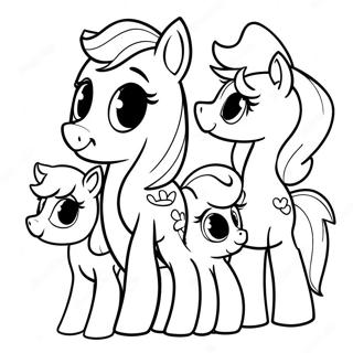 Pagina Para Colorir Do Apple Jack Com Amigos 18076-15146