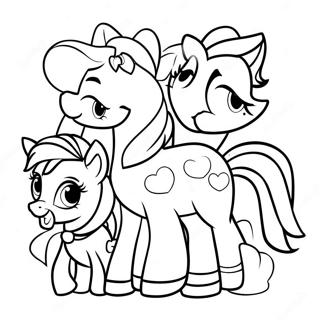 Pagina Para Colorir Do Apple Jack Com Amigos 18076-15147