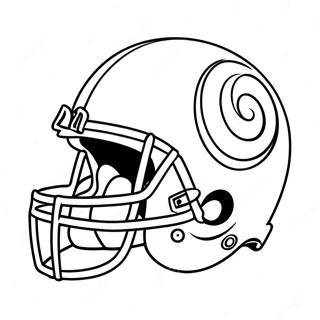 Pagina Para Colorir Do Logo Dos La Rams 18105-15168