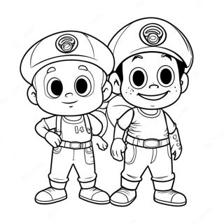 Pagina Para Colorir Do Mikey E Jj 18125-15182