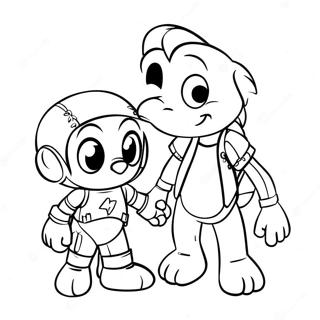 Pagina Para Colorir Do Mikey E Jj 18125-15183