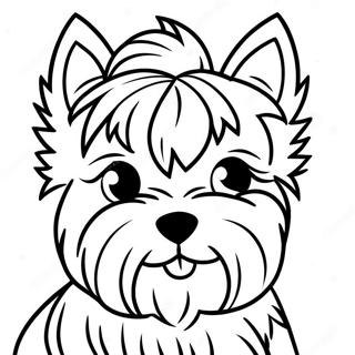 Yorkshire Terrier Páginas Para Colorir