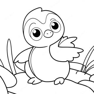 Piplup Páginas Para Colorir