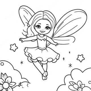 Pagina Para Colorir Da Fada Barbie Magica Em Voo 18276-15313