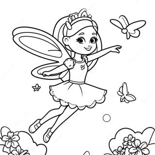 Pagina Para Colorir Da Fada Barbie Magica Em Voo 18276-15315