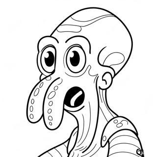 Pagina Para Colorir Do Squidward 1841-1516