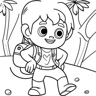 Pagina Para Colorir Do Go Diego Go 18445-15446