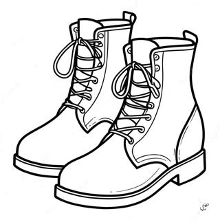 Botas Páginas Para Colorir