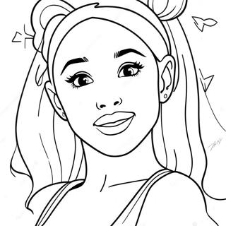 Pagina Para Colorir Da Ariana Grande 1851-1522