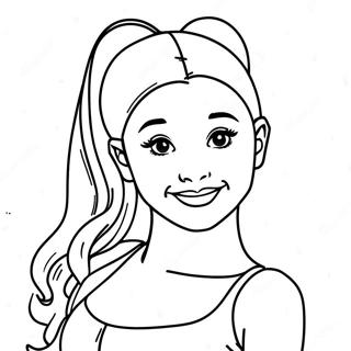 Pagina Para Colorir Da Ariana Grande 1851-1523