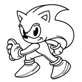 Pagina Para Colorir Do Sonic Prata 18635-15599