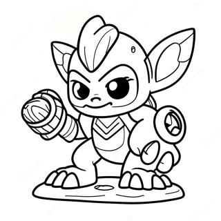 Pagina Para Colorir De Skylanders 18655-15614