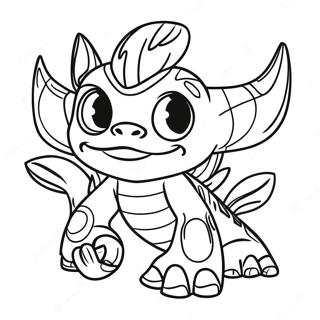 Pagina Para Colorir De Skylanders 18655-15615