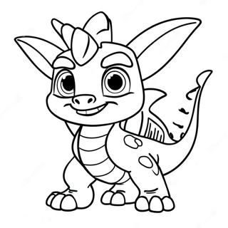 Pagina Para Colorir De Spyro O Dragao De Skylanders 18656-15618