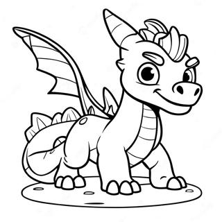 Pagina Para Colorir De Spyro O Dragao De Skylanders 18656-15620