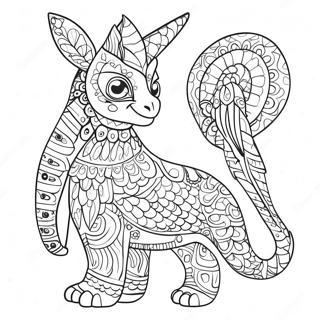 Pagina Para Colorir De Alebrijes Coloridos Com Padroes 18696-15652