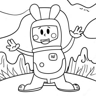 Pagina Para Colorir Wow Wow Wubbzy 18755-15695