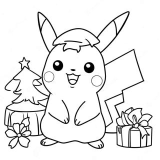 Pagina Para Colorir Do Pikachu No Natal 1881-1547