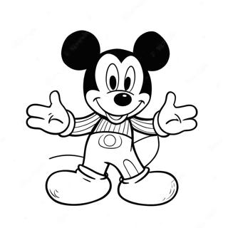 Pagina Para Colorir Do Adoravel Mickey Mouse 18879-15794