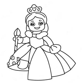 Pagina Para Colorir Da Princesa Lego 18928-15831