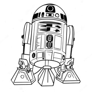 Pagina Para Colorir Do R2 D2 Em Acao 18939-15841