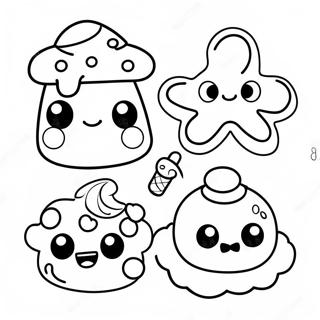 Pagina Para Colorir Dos Personagens Aventureiros Do Cookie Run Kingdom 19009-15899