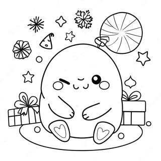 Pagina Para Colorir Squishmallow De Natal 19058-15934