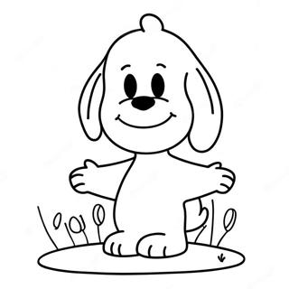 Snoopy Páginas Para Colorir