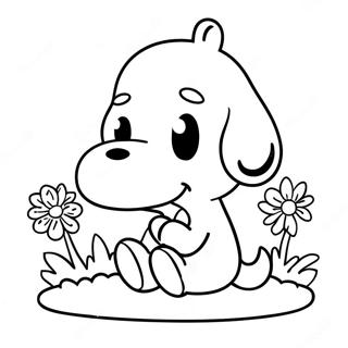 Pagina Para Colorir Do Snoopy Com Woodstock 19159-16017