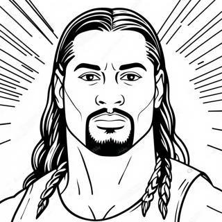 Pagina Para Colorir Do Roman Reigns Da Wwe 19228-16071