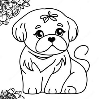 Pagina Para Colorir Filhote De Shih Tzu 19318-16141