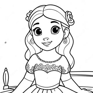 Pagina Para Colorir Da Elena De Avalor 1941-1594