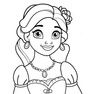 Pagina Para Colorir Da Elena De Avalor 1941-1596