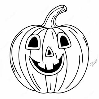 Pagina Para Colorir Do Jack Olantern Sorridente 19549-18289