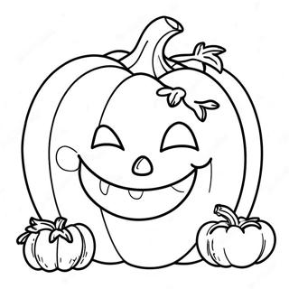 Pagina Para Colorir Do Jack Olantern Sorridente 19549-18292