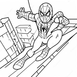 Homem-Aranha Entre Nós Páginas Para Colorir