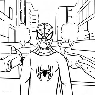 Pagina Para Colorir Do Homem Aranha Entre Nos 19598-18327