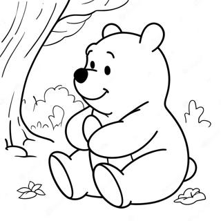 Pagina Para Colorir Do Classico Ursinho Pooh 19608-18334