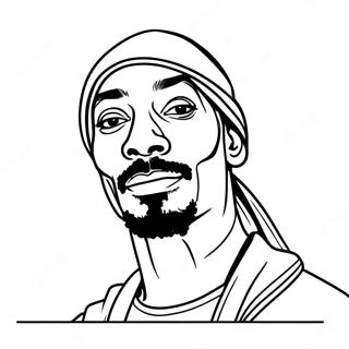 Pagina Para Colorir Do Snoop Dogg 19628-18350