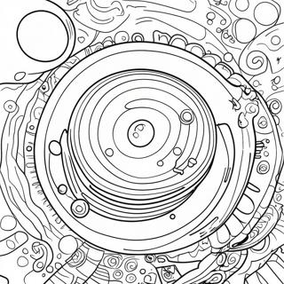 Pagina Para Colorir Da Orbita Planetaria Colorida 1962-1613