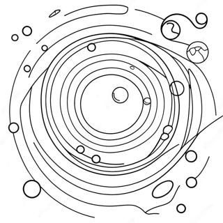 Pagina Para Colorir Da Orbita Planetaria Colorida 1962-1615