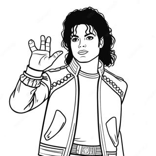 Pagina Para Colorir Do Michael Jackson 1981-1626