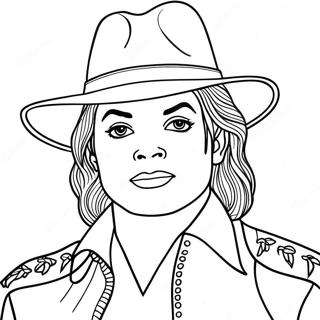 Pagina Para Colorir Do Michael Jackson 1981-1627